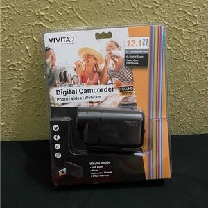 Vivitar Digital Camcorder - 12.1MP Full HD 1080p
